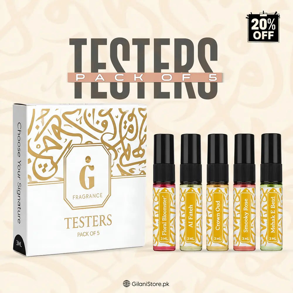 Tester Pack Of 5 × 3ml