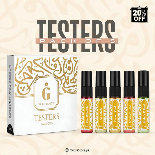 Tester Pack Of 5 × 3ml