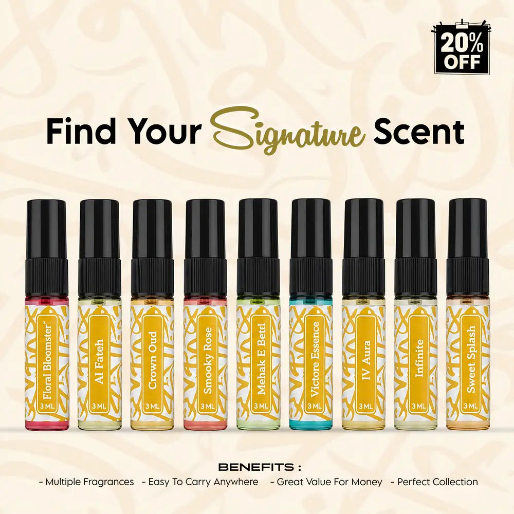 Tester Pack Of 5 × 3ml